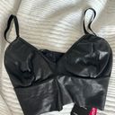 Commando Faux Leather Bralette Photo 2