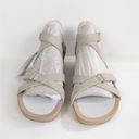 Baretraps  Racquel Wedge Sandal Taupe Beige Cushioned Adjustable Women's 10 Photo 6