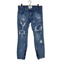 One Teaspoon  Trashed Freebirds in Cobain Skinny Jeans Distressed Size 25 Photo 2