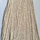 Krass&co New York Clothing . Maxi Floral Skirt Beige Photo 0