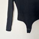 Madewell  Turtleneck Thong Bodysuit Long Sleeve Black Size XS Photo 5