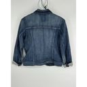 J.Crew  Denim Trucker Jacket Womens Medium Wash Jean Jacket Size XS Photo 1