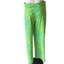 Trina Turk NWOT  TRELLIS COVER UP SWIM PANTS, BLUE/GREEN MULTI Photo 4