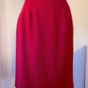 Talbots Vintage ‘90s  Red Pencil Skirt Photo 1