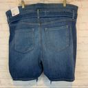 Lane Bryant New NWT  Girlfriend Shorts jean denim tie waist Size 16 Photo 3