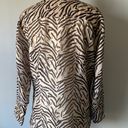 Westbound Zebra Printed Blouse Photo 3