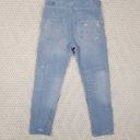 ASOS  Distressed Ripped Denim Overalls Light Blue Sz 28 Photo 8