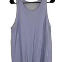 Lululemon  Lilac Purple Split Back Mesh Athletic Running Tank Top Women Sz M Photo 0