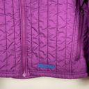 Marmot  Quilted Purple Jacket Coat Full Zip Sz Large Outdoor Hiking Photo 1