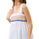 Blu Pepper  Embroidered Boho Tank Top Photo 0