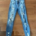 Lulus NWOT  Cello light wash distressed skinny ripped jeans Photo 0