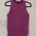 Lululemon Magenta High Neck race tank Photo 0