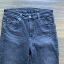 AG Adriano Goldschmied  High Rise Slim Straight Jean Women’s Size 29 Mari Black Photo 1