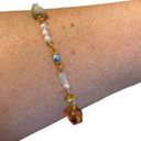 Handmade colorful beaded anklet Photo 0