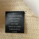 360 Cashmere  yellow/beige light weight knit cashmere pullover sweater Sz XS $334 Photo 7