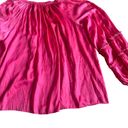 Ramy Brook  Maty Balloon Sleeve Blouse Top Shirt Flowy Fringe Size Large NWT Photo 10