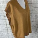 Terra & Sky women 2X 20W-22W sweater vest lightweight v-cut tan Photo 4