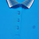 G/Fore Pleated Collar Tech Nylon Sleeveless Polo CERULEAN Blue Size XL NWT Photo 5