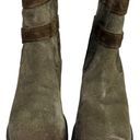 Krass&co Vintage Foundry  Boots Womens 10 Greenish Gray Brown Zipper 2in Heel Size 10 Photo 1