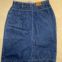 Lee Blue Denim Jean Skirt Photo 2