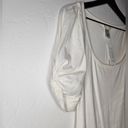 l*space L *  Melrose Bodycon Mini Dress with Puf sleeves in Small Cream Color NWT​ Photo 4