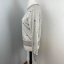 n:philanthropy NEW  Polka Dot Sweatshirt Heather Gray Small Photo 6