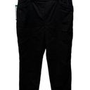 Hilary Radley  Women's XL Slim Leg Pants Black Tummy Control Mid Rise Stretch Photo 0