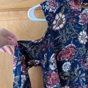 Angie  Navy Floral Dress Photo 2