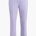 Hill House  Lavender Purple Claire Mid Rise Straight Leg Pants Size L Photo 2