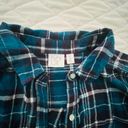 Nordstrom XL BP turquoise flannel. Gently worn Photo 1