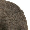 Betabrand  Women's Size S/M Open Front Cardigan Wool Sweater Long Sleeve Brown Photo 5