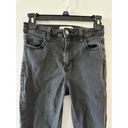 Carly Jean Los Angeles  Lindsay Jeans Skinny Denim High Rise Black Size 1 Photo 3