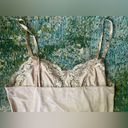 Vassarette Vintage  Satinessence nude lace cami, size 36 Photo 7