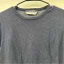 Tiffany & Co. Dark Navy Blue Half Sleeve Crewneck Top Size S Photo 1