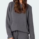 Edikted Wynter Oversized Knit Hoodie Photo 0