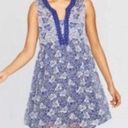 Knox Rose NWT  Blue Floral Print Sleeveless Mini Dress Sz XS Boho Cottagecore Photo 1