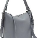 All Saints Kita Pebbled Leather Crossbody Shoulder Bag Like New Color: Gray Photo 1