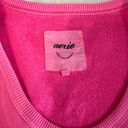 Aerie Oversized Sweatshirt Off the shoulder small Hot Pink Photo 1
