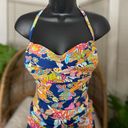 Bleu Rod Beattie  Women's Convertible Strapless One-Piece Swimsuit Size 12 Photo 6