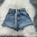 The Kooples  High Rise Denim Shorts Photo 5