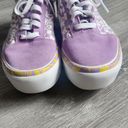 Vans  Old Skool Stacked Wavy Days Platform Shoes Lilac 5.5 Men / 7.0  Women Photo 9