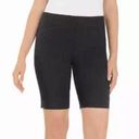 Bermuda Heather Radley Women’s Black pull on comfort  shorts Sz. 2XL NWT Photo 0