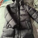 American Eagle Long Black Puffer Jacket Photo 0