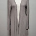 Wishlist  gray waffle knit duster size large Photo 0