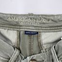 American Eagle  Shorts Women Size 6 Military Green‎ Super Stretch X Summer Casual Photo 2