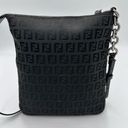 Fendi 
Zucchino Vitello Small Crossbody Black Photo 1