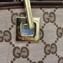 Gucci 
Monogram Medium Bucket Tote Dark Brown Photo 1