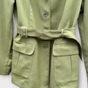 Guess  Collection Chartreuse Belted Blazer Photo 3