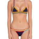 kiini  Swim Top Tasmin Crocheted Bright Colored Bikini Top Size Small Photo 0