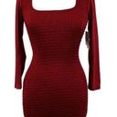 The Row  A Womens Large Smocked Mini Dress Bodycon Ruffle Mobwife Romantic Whimsy Photo 0